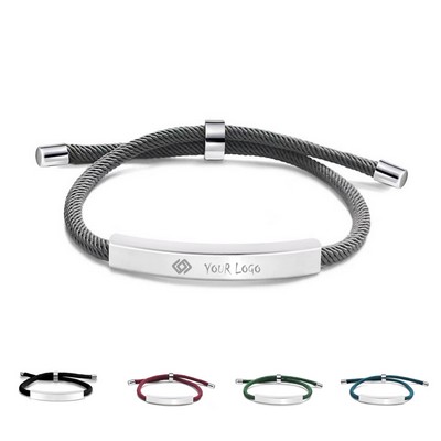 Stainless Steel Rope Bracelet