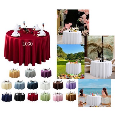 Luxury Hotel Tablecloth - Large Round Banquet Table Cover