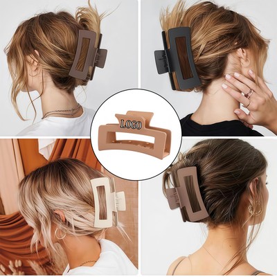 Girls Rectangular Claw Hair Clip