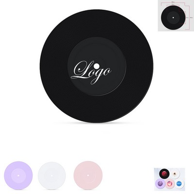 Retro Vinyl Record Coasters