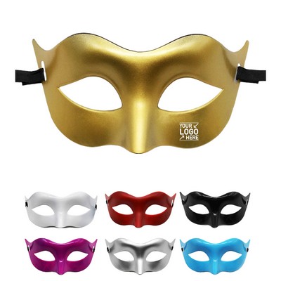 Unisex Plastic Half Face Masquerade Mask for Mardi Gras Halloween Costume Party