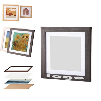 Rustic Wooden Square Picture Frame