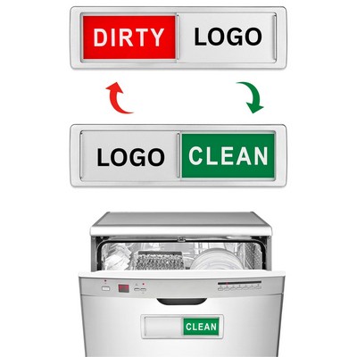 Universal Sliding Dishwasher Magnet Clean Dirty Sign