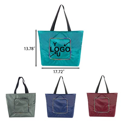 Zippered Waterproof Tote Bags