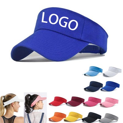 Empty Top Sun Visor Sports Hat