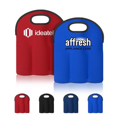 6 Pack Wine Bottle Neoprene Cooler