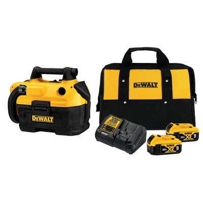 DeWalt 20V Cordless Wet/Dry Vacuum W/ Battery & Charger Kit