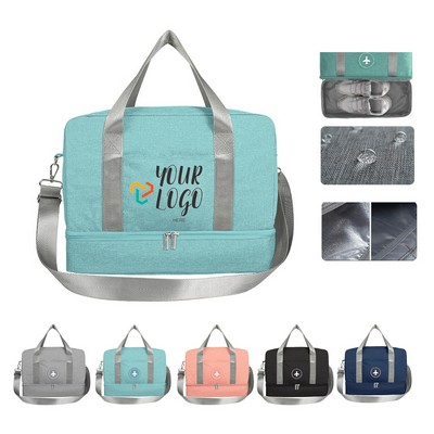 Dry and Wet Separation Luggage Bag