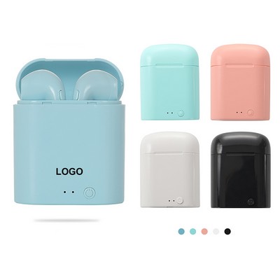 Wireless Headphones with Microphone Charging Case