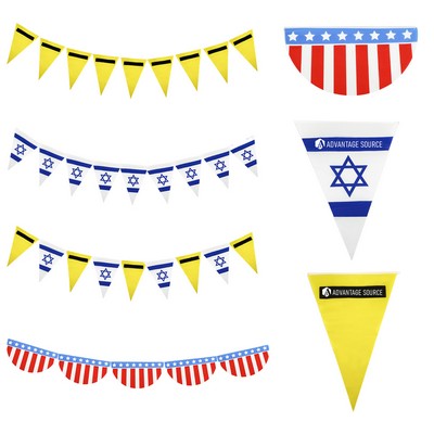 Customization Triangular Pennant String
