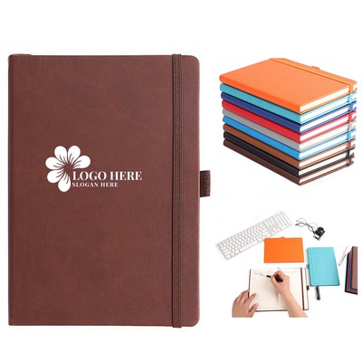 Hardcover A5 Notebook with Elastic Band