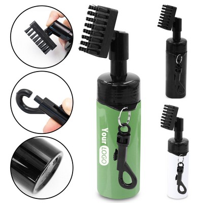 Golf Club Cleaner Brush with Spray Water Bottle
