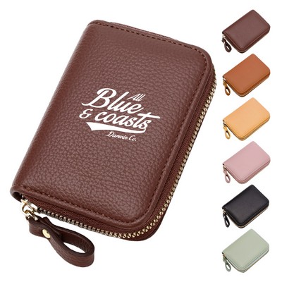 Blocking Travel Pu Leather Wallet