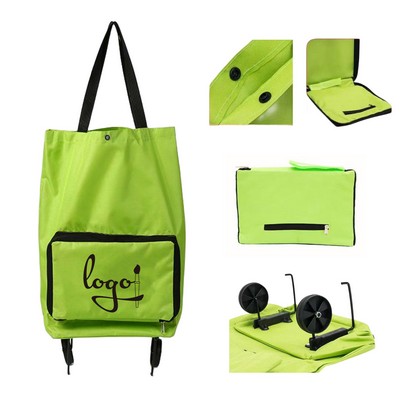 Foldable Shopping Cart with Wheels