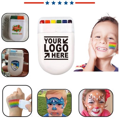 Rainbow Face Body Paint