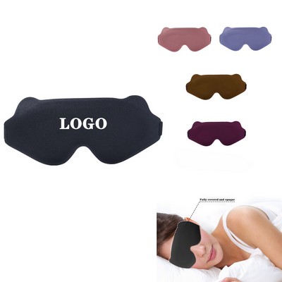 3D Contoured Full Blockout Eye Mask
