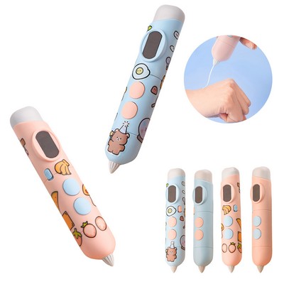 Rechargeable Low-Temperature 3D Printing Pen