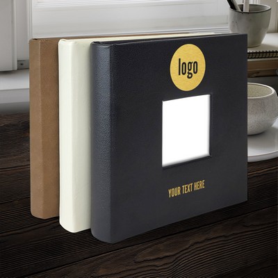 Engraved Leatherette Photo Album