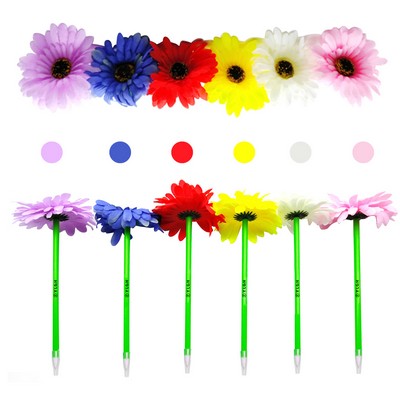 Artificial Daisy Flower Pen