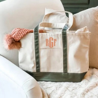 Portable Durable Canvas Tote Bag