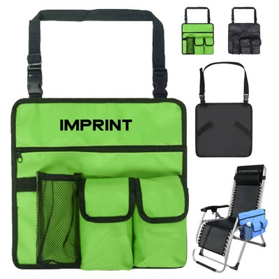 Chair Arm Storage Organizer Pouch