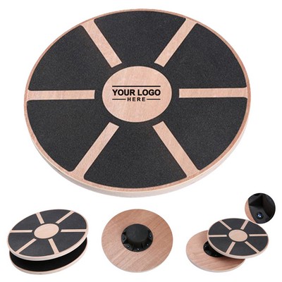 Round Wood Balance Board