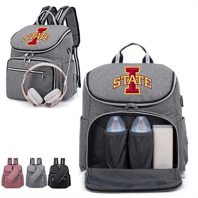 Large Capacity Diaper Bag Backpack