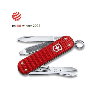 Classic SD Precious Alox 5 Function Swiss Army Knife - Red Alox