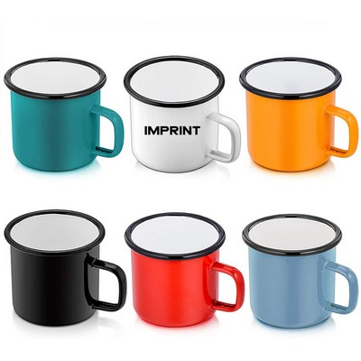 Enamel Coffee Camping Mug