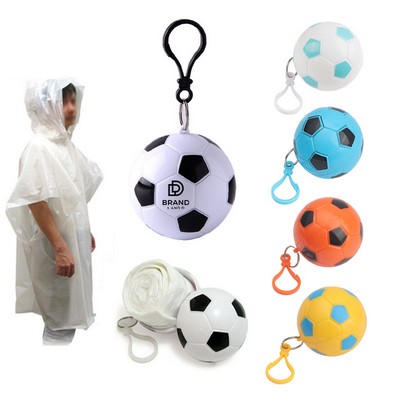 Ball Game Fans Disposable Rain Poncho