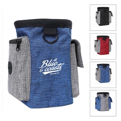 Dog Training Pouch with Pet Waste Bag Dispenser