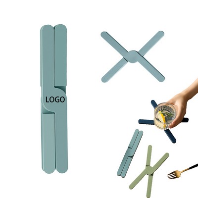 Silicone Folding Trivet-Cross-Shaped Heat Pad