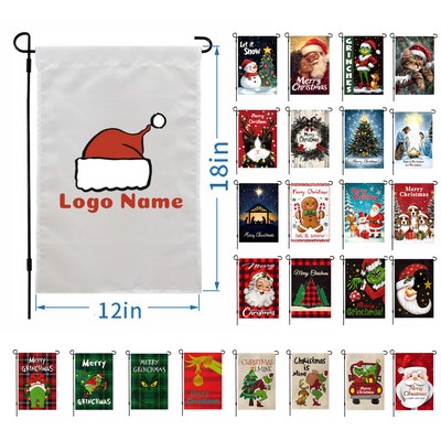 20Moq Christmas Garden Flag