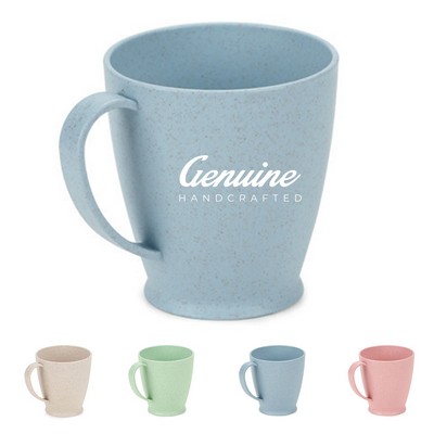 6.76oz Eco-friendly Natural Wheat Straw Stacking Mug