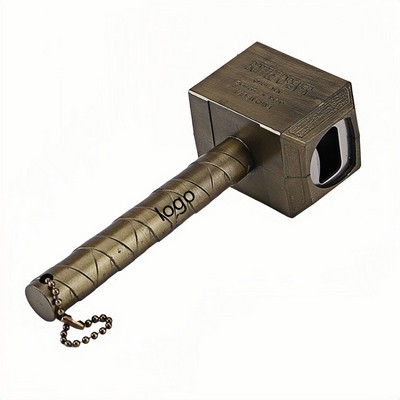 Creative Thunder Hammer Bottle Opener – Unique Hammer-Shaped Bar Tool for Home Use