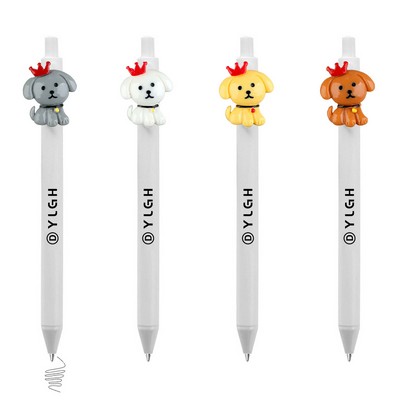 Crown Dog Click Activated Pen