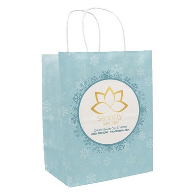 Christmas Scatter Design 2 Handle Shopper (8.5" x 10.25" x 5")