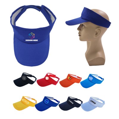 Sun Visor Empty Top Hat Outdoor