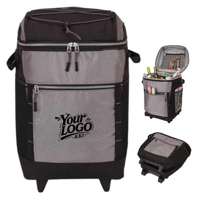 Polyester Rolling Travel Luggage Bag
