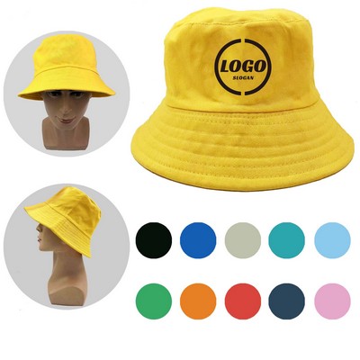 Summer Beach Vacation Cotton Style Fisherman Bucket Hat