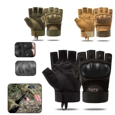 Fingerless Knuckle Tactical Gloves
