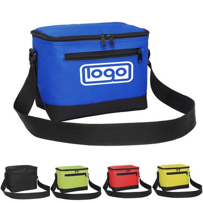 PEVA Dual-Zippered Cooler Bag