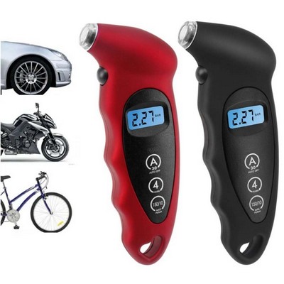 Digital Tire Pressure Gauge High-Precision with Backlight Display