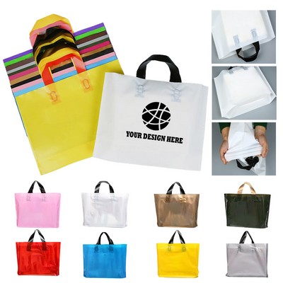 PE Plastic Handle Shopping Bag