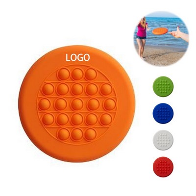 Silicone Pop-Fly Disc Toy