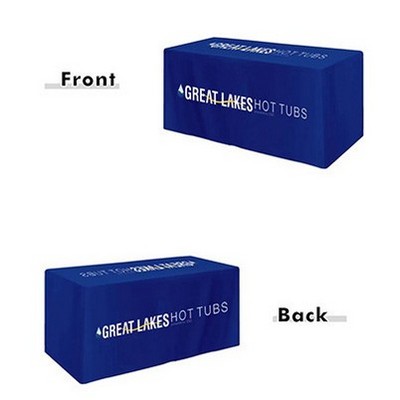 Tailored Fit 6-Foot Rectangle Tablecloth Double-faced satin fabric 245 GSM