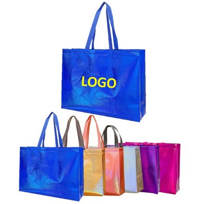 Colorful Laser Non-woven Fabric Handbag
