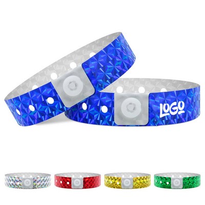 Party Holographic Wristbands Waterproof
