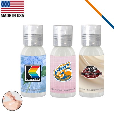 GlowDew Clear Round Bottle Lotion - 1 OZ.