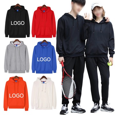 Athletic Pullover Hoodie